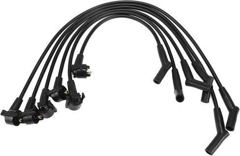 ACROPIX Car Spark Plug Coil Wires الإشعال لفائف تسخير كابل مناسب لفورد رينجر 1998-2000 V6 3.0L NoF8PZ-12259-CA/F8PZ12259CA - حزمة من 6 in Saudi Arabia