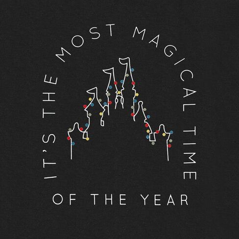 VILOVE Merry Christmas Sweatshirt Women Magical Christmas Shirt Christmas Lights Pullover Xmas Long Sleeve Tshirt in Kuwait