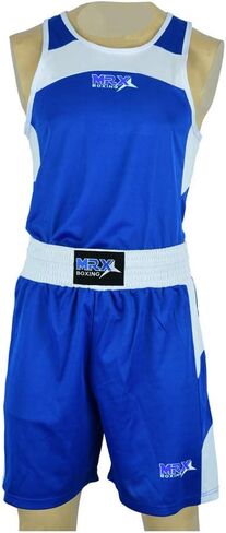 MRX Men’s Boxing Competition Uniform Jersey & Trunk for Training MMA Muay Thai Cage Fight Kickboxing Clothing in Saudi Arabia