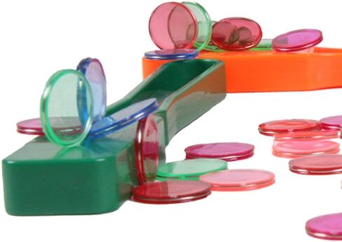 hand2mind Transparent Magnetic Chips Kit with 3 Magnetic Wands, Math Counters for Kids, Magnetic Counters, Counting Manipulatives, Math Manipulatives, Game Tokens, Counters for Kids Math (150 Chips) in Saudi Arabia