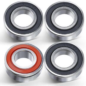 MoKitDora Rear ABS Wheel Bearing Kit for Harley Touring 2009-2024 Street Electra Road King Glide