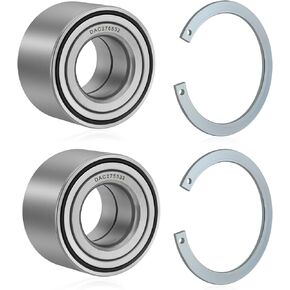 91051-HR3-A21 90651-HR3-A20 Front Wheel Bearing Set Compatible with Honda Rancher 420 Rubicon 500 520 2014-2024 Foreman 500 520 2014-2024