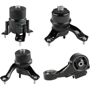 JDMON 4Pcs Engine Motor & Transmission Mount Kit Replacement for 2004 2005 2006 Toyota Sienna 3.3L 2WD Compatible with A62009 / A4295 / A4257 / A4207 / EM9680 / EM9237 / EM9567 / EM9165 in Saudi Arabia