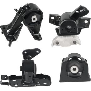 JDMON 4Pcs Engine Motor Mount & Transmission Mount Kit Replacement for Toyota RAV4 2.4L 2006 2007 2008 Compatible with A62012, A62069, A62049HY, A62083HY, A62050, A62064
