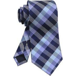 Vizakiss Designer Classic Ties for Men Tartan Plaid Stripe Formal Business Neckties