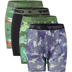 TKO Boys Underwear 4 Pack, Boys Boxer Briefs, Underwear Boy Pack, Boys Boxers, Boys Underwear Boxer Briefs