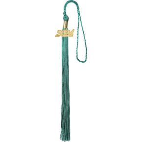 Graduation Tassel with Year Charm Single and Multiple Color (Maroon)