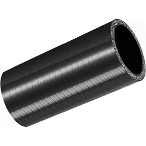 35mm 1.38 ID Universal Car turbo 4-Ply Straight Silicone Coupler Pipe intercooler hose radiator hoses Replacement 76mm Black