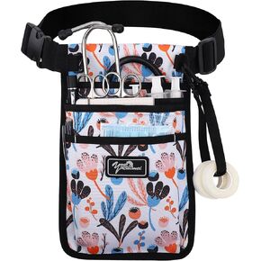 Nurse fanny pack Nurse Fanny Pack for Work Kit Practical Waist Bag for Nurses Fanny Pack for Basics Nurse Utility Belt Organizer Bag (YR-HS-S-BaoWen)