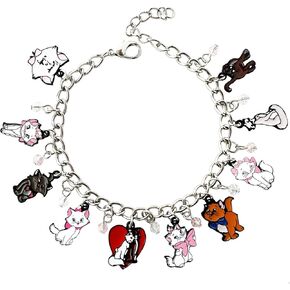 JDHFJFH Bracelet Metal Anime Gifts Charm Bracelet Chain for and Women