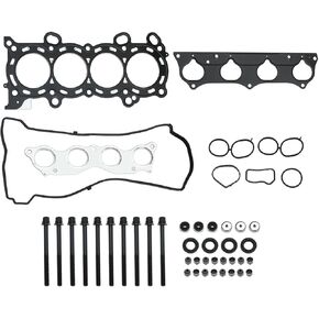 X AUTOHAUX 1 Set Car Engine Cylinder Head Gasket Set for Honda CR-V 2002-2006 Metal