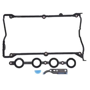 Valve Cover Chain Tensioner Gasket Set Engine Gaskets Building Kit Cylinder Head Cover Chain Tensioner Gasket Kit 058198025A Rubber for A4 1.8T 1997‑2006