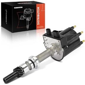 A-Premium Ignition Distributor with Cap and Rotor Compatible with Chevrolet Camaro, Cavalier, Citation II & Buick Skylark & Cadillac Cimarron & Oldsmobile Cutlass Ciera & Pontiac 6000, Fiero, Firebird