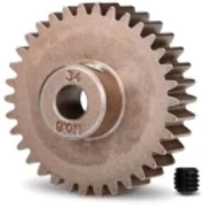 Traxxas 5639 34-Tooth Pinion Gear, 32 Pitch, Silver