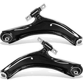 قطعتان من ذراع التحكم الأمامي السفلي ومجموعة وصلات كروية متوافقة مع 2008-2013 Nissan Rogue/2014-2015 Nissan Rogue Select MS30194 MS30195