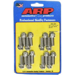 ARP 4001204 Stainless 300 12-Point Header Bolt Kit - Pack of 16