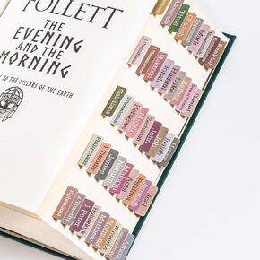 Bible Tabs for Women & Men, 75 Tabs Laminated Bible Tabs for Study Bible, Large Print Neutral Bible Tabs Easy to Your Bible Reading Experience with Easy to Use Indexing Tabs, Bohemian Style