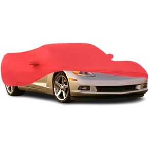 Custom Fit Indoor Full Car Cover Dust-Proof Protection Compatible with 2006-2022 Audi R8(Red)