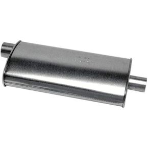 Walker SoundFX Universal 17840 Universal Exhaust Muffler 2" Inlet (ID) 2" Outlet (ID) for Dodge D150