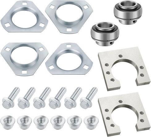 Go-Kart Rear Live Axle Bearing Kit 3-Hole for Go Karts Mini Bikes Trikes Off Road ATV in Saudi Arabia