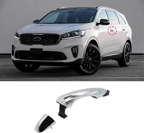 83662-C5010 Rear Right/Left Door Handle Compatible with 2016-2020 Sorento 83662-C5010 (Left) in Saudi Arabia