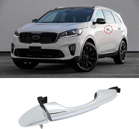 83662-C5010 Rear Right/Left Door Handle Compatible with 2016-2020 Sorento 83662-C5010 (Left) in Saudi Arabia