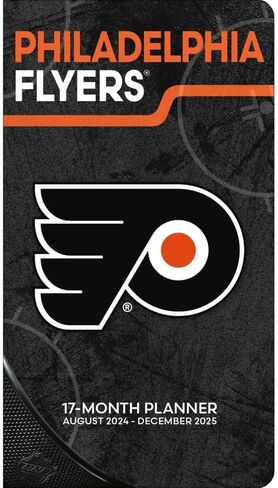 TURNER SPORTS Philadelphia Flyers 2025 17-Month Pocket Planner - PF (25998890605) in Saudi Arabia