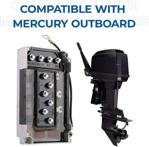 KEMIMOTO CDI Switch Box 2pcs Compatible with 50-275 HP Compatible with Mercury Outboard Motor Power Pack 332-7778 18-5775 in Saudi Arabia