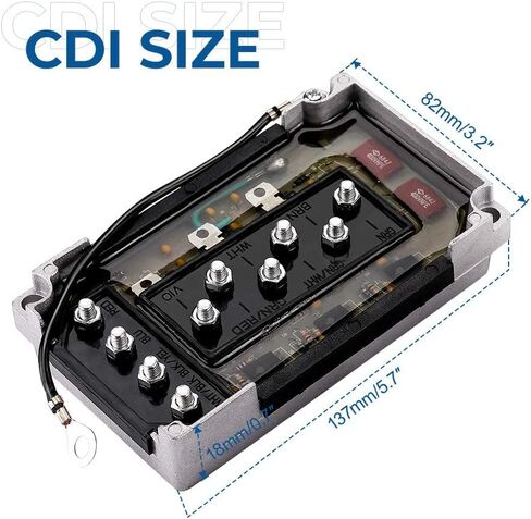 KEMIMOTO CDI Switch Box 2pcs Compatible with 50-275 HP Compatible with Mercury Outboard Motor Power Pack 332-7778 18-5775 in Saudi Arabia