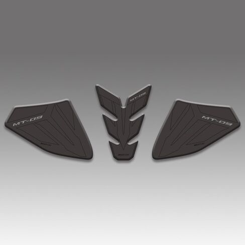 NIGHT CAT Motorcycle Fuel Tank Protector Compatible with MT-09 MT 09 MT09 Fuel Tank Pad Non-SlipTank Side Traction pad Gas Tank Sticker Set(Black) in Kuwait