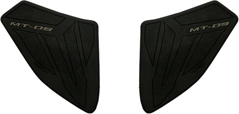 NIGHT CAT Motorcycle Fuel Tank Protector Compatible with MT-09 MT 09 MT09 Fuel Tank Pad Non-SlipTank Side Traction pad Gas Tank Sticker Set(Black) in Kuwait