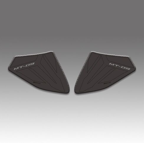 NIGHT CAT Motorcycle Fuel Tank Protector Compatible with MT-09 MT 09 MT09 Fuel Tank Pad Non-SlipTank Side Traction pad Gas Tank Sticker Set(Black) in Kuwait