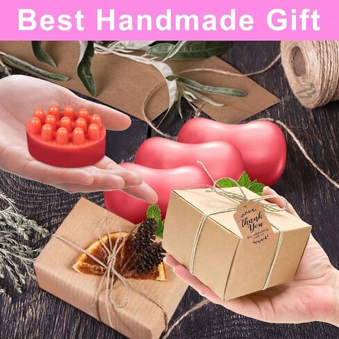 Silicone Soap Molds, Different Cavities Soap Mold with Different Shapes, Perfect for Soap Making, Handmade Cake Chocolate Desserts Biscuit Pudding Teacake Jelly （3 Pack - Flower） in Saudi Arabia