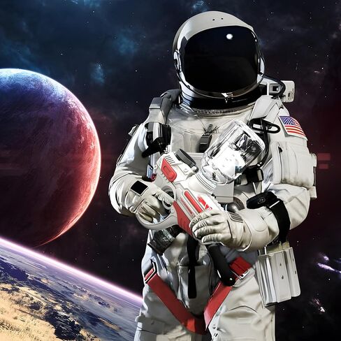 مسدس مياه كهربائي، مسدسات رش أوتوماتيكية قابلة لإعادة الشحن يصل مداها إلى 26 قدمًا، مسدسات رش قوية بزر واحد للأطفال والكبار في الصيف وحفلات السباحة والشاطئ والأنشطة الخارجية، أزرق in Kuwait