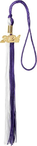 Graduation Tassel with Year Charm Single and Multiple Color (Maroon) in Saudi Arabia