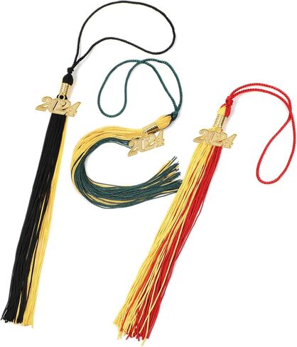 Graduation Tassel with Year Charm Single and Multiple Color (Maroon) in Saudi Arabia