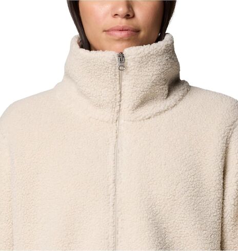 Columbia Womens Blue Point Creek Fleece Full Zip Dark Stone Small in Saudi Arabia
