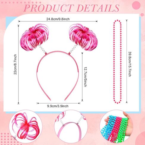 27 Pcs Women Tutu Costume Accessories Set Spirit Day Tutu Costume Set Pom Pom Accessory Set for Spirit Week in Saudi Arabia