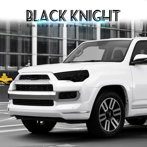 Precut Taillights Tail Light Tint Cover Fit for Toyota 4Runner 2014-2023 Accessories with Adhesive Gloss Dark Smoke Wrap Overlay (Full Tail Light) in Saudi Arabia