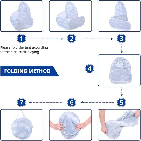 خيمة لعب PlayMaty Ball Pool Pit مع طوق كرة السلة للأطفال الصغار في الهواء الطلق واللعب الداخلي 4 أقدام/120 سم (الكرات غير متضمنة) (وردي) in Kuwait