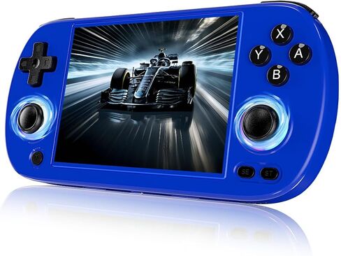 RG40XXH Handheld Game Console 4.0-in 640*480 IPS Screen 3200mAh 64Bit System Black in Saudi Arabia