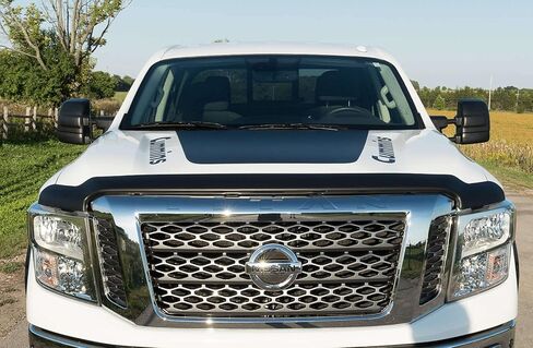 EGR 301671 SuperGuard Smoked Hood Shield Compatible with Select 2016-2018 Chevrolet Silverado 1500 Trucks - Durable Impact Resistant Acrylic, Easy Installation in Saudi Arabia