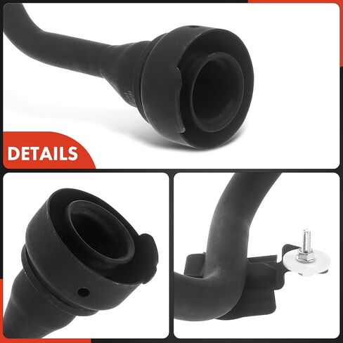 A-Premium Fuel Tank Filler Neck Pipe Hose Compatible with Ford Focus 2004 2005 2006 2007, 2.0L 2.3L 2.5L, Gas, Replace# 4S4Z9034AB in Saudi Arabia
