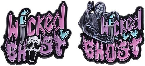 ROFARSO ​​Halloween مجموعة دبوس المينا المينا لعيد الهالوين، ملحق لحقائب الظهر وحقائب الملابس والقبعات والقمصان (مجموعة دبابيس 2piccs) in Kuwait