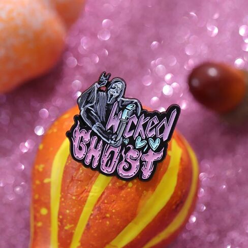 ROFARSO ​​Halloween مجموعة دبوس المينا المينا لعيد الهالوين، ملحق لحقائب الظهر وحقائب الملابس والقبعات والقمصان (مجموعة دبابيس 2piccs) in Kuwait