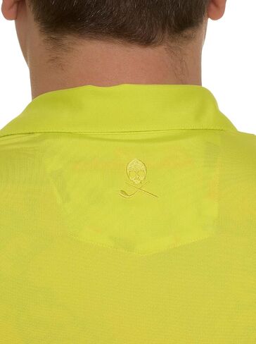 قميص بولو رجالي من Robert Graham AXELSEN 2 بأكمام قصيرة، Jade، Small in Saudi Arabia