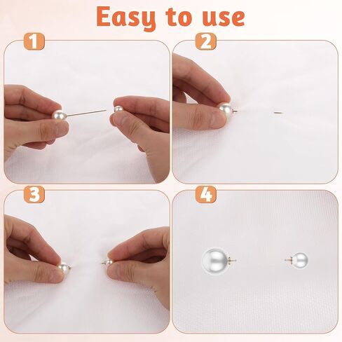 5Pcs Safety Pins for Clothes Pearl Brooch Pant Waist Tightener Large Brooch Accessories Gold Small Safety Pin for Women Sweater Shawl Collar Dresses Cardigan Clips Set for Jewelry Decoration in Saudi Arabia