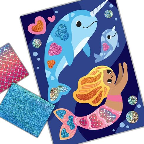 Tiger Tribe: Foil Art - Fairy - Activity Set, Foil Sheets, Magical Themed Art Cards, Create Holographic Scenes, Kids Ages 5+ in Saudi Arabia