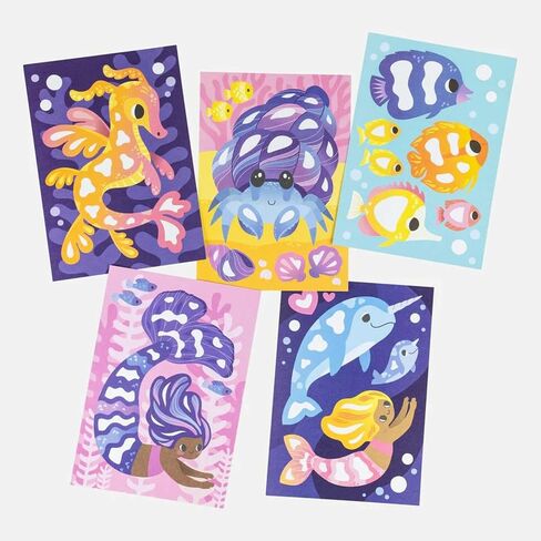 Tiger Tribe: Foil Art - Fairy - Activity Set, Foil Sheets, Magical Themed Art Cards, Create Holographic Scenes, Kids Ages 5+ in Saudi Arabia