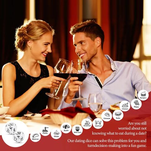 Valentines Day Gifts for Her Him Boyfriend Girlfriend Date Night Dice Couples Gift Ideas Gifts for Wife Husband Gifts Anniversary Christmas Birthday Gifts for Husband Wife Dice Games Unique Gifts in Saudi Arabia